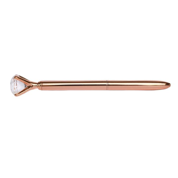 Diamond Head Pen with Sulky Imprint - Rose Gold